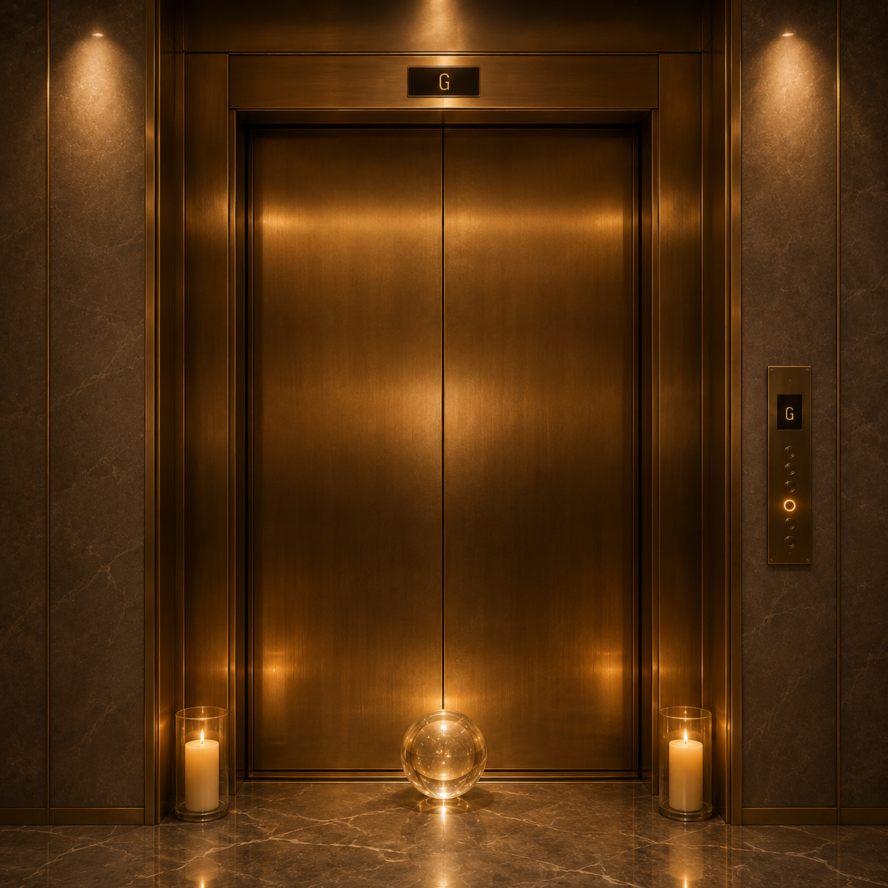 🛗 The elevator
