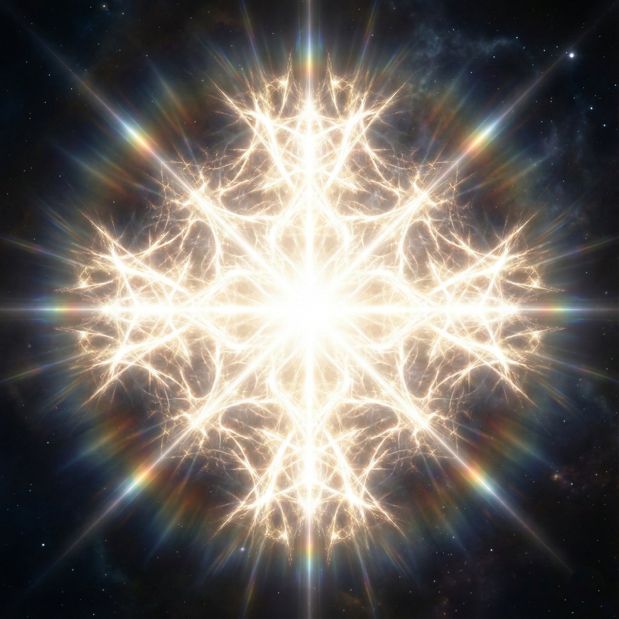 🌟 Divine Oneness - Ljusfraktaler